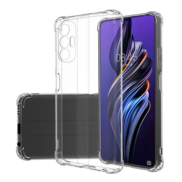Ultra Thin Clear Silicone TPU Sports Phone Case Transparent Cover for TECNO POVA 5 CAMON 20 PRO SPARK 10 PRO SPARK GO 2023