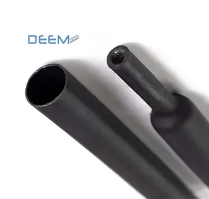 Deem High Performances Dual Wall Heat Shrink Tubing 2 Inch 50Mm Heat Shrink Tube With Glue 3:1 Adhesive Heat Shrink Sleeves