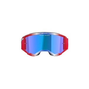 Lunettes Alpinestars Vision 5 Corp rouge, blanc, bleu, verre miroir bleu, sports de neige - Product Image 2