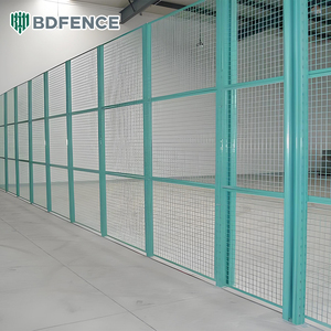 Clôture de sécurité pour atelier, personnalisable, amovible, modulaire, en métal, équipement de protection pour usine industrielle - Product Image 2