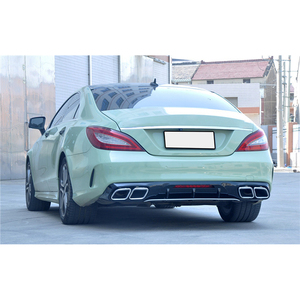 Diffusore Posteriore AMG GT63 di Alta Qualità con Terminali di Scarico Sportivi per <span class=keywords><strong>Mercedes</strong></span> Benz <span class=keywords><strong>CLS</strong></span> <span class=keywords><strong>C218</strong></span> W218 2012-2017 Sport - Product Image 2