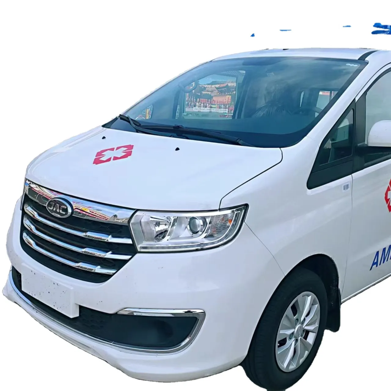 JAC Ruifeng (음압 전달형) 구급차 하이퀄리티 판매 건설 트럭