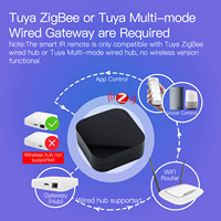 Control Remoto Inteligente IR Universal Tuya ZigBee para el Hogar, para Aire Acondicionado, TV, DVD, Compatible con Alexa y Google Home
