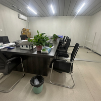 Maison de conteneur pliante Sinoy Pack plat à pliage rapide 20 pieds 40 pieds Vie modulaire Maison de conteneur à plat Bureau temporaire
