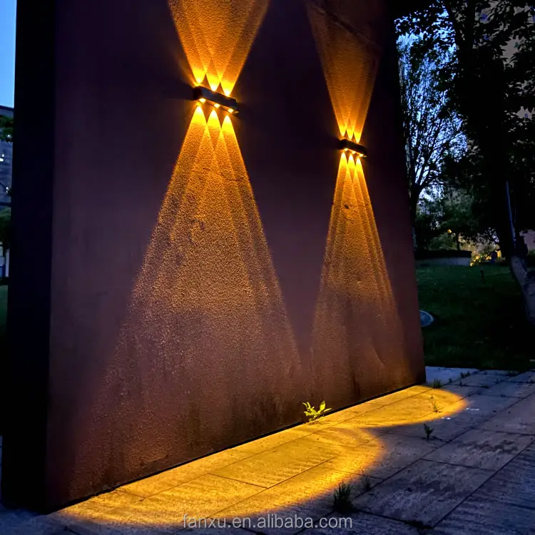 garden solar lights waterproof balcony exterior outdoor patio lights led lamp lantern wall
