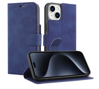 Étui en cuir durable pour iPhone 18, étui portefeuille pour iPhone