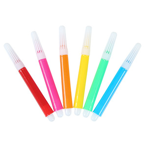 Washable Non Toxic Plastic Children's Mini Watercolor Marker <b>Pen</b> Set for Kids BonVada - Product Image 1