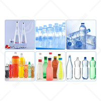 OCEAN Machine de soufflage de bouteilles d'eau minérale semi-automatique Mg 880 2 cavités petite boîte en plastique PET de 500ml