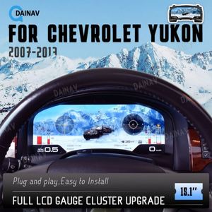 ชุดหน้าปัดดิจิตอลสำหรับรถยนต์ Chevrolet GMC YUKON Tahoe Suburban ปี 2007-2013 ขนาด 15.1 นิ้ว จอ LCD อัพเกรดระบบ Linux - Product Image 2