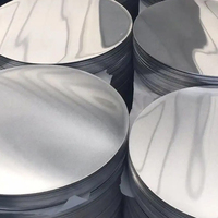 Dipoles 99.9% lembar bulat aluminium murni, sempurna untuk permukaan reflektif dan peralatan masak koki