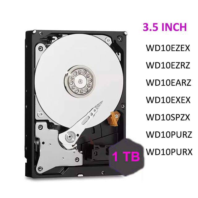 Hard Drive for Desktop Blue WD10EARZ 1TB 3.5 Inch SATA 5400RPM 64MB Hard Disk for Home Computer Office Storage