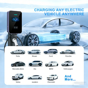 Borne de recharge murale pour véhicules électriques OEM 7-22 kW AC OCPP avec prise Type 1, Type 2, NACS, <span class=keywords><strong>Tesla</strong></span> ou GB/T - Product Image 4