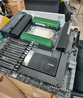 Pour carte mère ASUS PRO WS WRX80E-SAGE SE WIFI II SWRX8 EBB avec processeur Ryzen Threadripper Pro 5955wx SWRX8