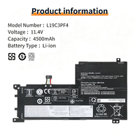 Batterie d'ordinateur portable de remplacement L19C3PF4 pour LENO VO IdeaPad 5 15ITL05, vente en gros d'usine, batterie rechargeable pour ordinateur portable
