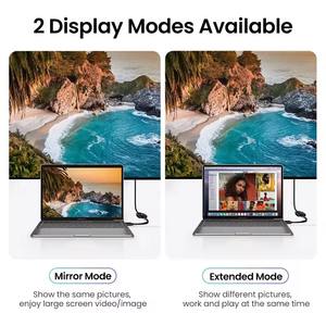 Cable UGREEN <span class=keywords><strong>USB</strong></span> C <span class=keywords><strong>a</strong></span> <span class=keywords><strong>HDMI</strong></span> de 6.6 Pies, <span class=keywords><strong>Adaptador</strong></span> Tipo C <span class=keywords><strong>a</strong></span> <span class=keywords><strong>HDMI</strong></span> 4K, Thunderbolt 4/3 <span class=keywords><strong>a</strong></span> <span class=keywords><strong>HDMI</strong></span> <span class=keywords><strong>para</strong></span> Oficina en Casa, <span class=keywords><strong>MacBook</strong></span> Pro <span class=keywords><strong>Air</strong></span> - Product Image 2