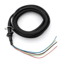 Câble JHS 2 3 4 fils de câble de pompe submersible en caoutchouc 2.5mm 4mm 6mm câble étanche