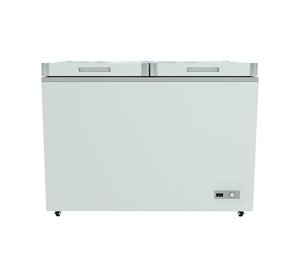 中国冰柜供应商500L顶部折叠门商用冰箱食品深箱冰柜 - Product Image 2