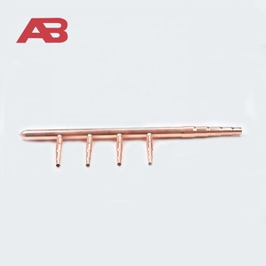 8 intestazioni Clink me! Fornitura di fabbrica a basso prezzo 4.3 MPa Refnet Joint rame Y-branch Pipe Kit giunto per parte aria condizionata - Product Image 2