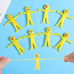 Nouveauté : Minion créatif en gel souple TPR jaune, extensible, anti-stress, avec expression de petit homme, cadeau de décompression - Product Image 1