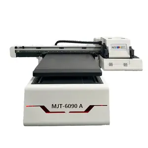 Myjet 6090 flatbed uv label stiker A1 60cm digital printer bisnis kecil untuk ide