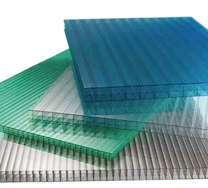 Polycarbonate Hollow Greenhouse Roofing Sheet Price