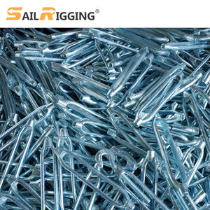 Gancio e occhio tipo JIS telaio tenditore a vite tipo CO zinco placcato in acciaio corda tensione tenditore M12 M16 M20 corpo aperto tenditore a vite - Product Image 4