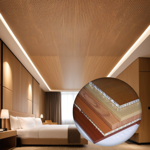 Panneau en nid d'abeille en aluminium ignifuge, imperméable, anti-corrosion, décoratif, personnalisé pour les murs intérieurs, les plafonds, les façades et les revêtements - Product Image 1
