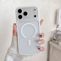 Étui de téléphone magnétique à double fonction anti-chute avec texture de peau d'orange populaire de l'usine BAILI pour iPhone 13 17 Pro Max