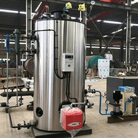 Générateur de vapeur basse pression industriel 2 tonnes, huile/gaz, entretien simple, longue durée de vie, pour la restauration et l'hôtellerie
