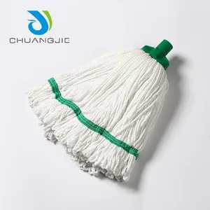 Wholesale Commercial Industrial Floor Cleaning Wet Microfibre Replacement Mop Head For Home Hospital