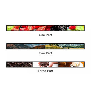 Electronic Shelf Label Esl Supermarket Display Cabinet Lcd Hd Display Bar <b>Screen</b> With App Programmable Smart Mall Counter <b>Screen</b> - Product Image 1