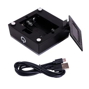 Base d'affichage LED tactile multicolore pour boule et cube de cristal, support carré lumineux à LED - Product Image 6