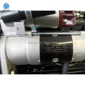 ZH490Q Yüksek Kaliteli Turboşarjlı 4 Silindirli Su Soğutmalı Dizel Motor Yataklı Elektrikli Marşlı Euro 2 Emisyonlu Küçük Boy Motor - Product Image 6