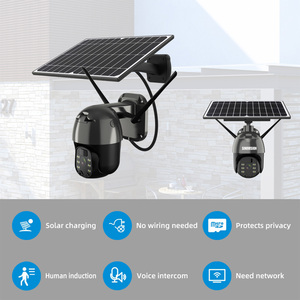 Miễn phí vận chuyển Cube ngoài trời Dome Bullet tháp pháo vỏ kim loại Mic bên trong 5MP 8MP PoE CCTV IP màu đen máy ảnh - Product Image 3