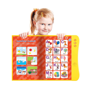 ABC Learning Sound Book Early Education Spielzeug für Sprach therapie Vorschul-und Kleinkind aktivität funktionen Alphabete Tiere & Zauber - Product Image 1