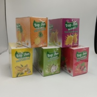 Fruitgearomatiseerde Poederdrank Met Verschillende Smaken