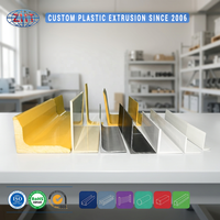 Perfil Extruido Ignífugo de PVC Rígido para Protección de Bordes y Guía de Esquinas en Cocinas y Exteriores