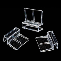 Clips en acrylique pour aquarium 5/6/8/10/12 mm, supports de couverture en verre, supports transparents pour couverture de réservoir à poissons, accessoires pour aquarium