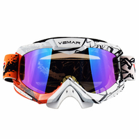 Lunettes de moto VEMAR pour la descente en motocross, anti-poussière, lunettes de motocross, lunettes tout-terrain, lunettes de moto, gafas