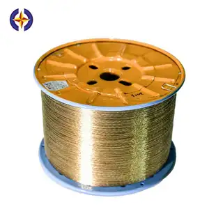 Nhà Sản Xuất Trung Quốc Brass Coated Steel Wire Rope Dây Thép Cho Lốp Radial 3 + 8 * 0.33ht