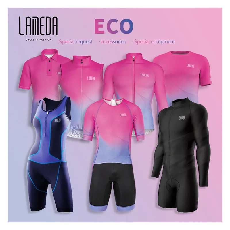 LAMEDA Marque privée Maillot de cyclisme Livraison directe Maillot de vêtements de vélo de route Maillot Raphaing Maillot Ropa Ciclismo Maillot de cyclisme personnalisé