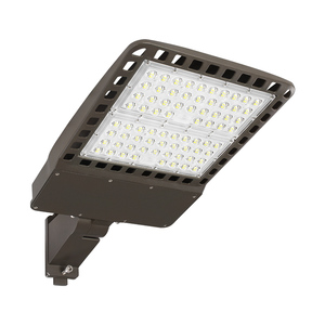 Lampadaire LED à détecteur de mouvement IP65 100W/200W/240W/300W, corps en aluminium, pour jardin, parking, avec alimentation CA pour usage routier LD-XH - Product Image 1