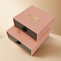 Nouvelle tendance : boîte cadeau rigide en papier avec impression de logo personnalisé, boîte d'emballage avec couvercle supérieur et inférieur