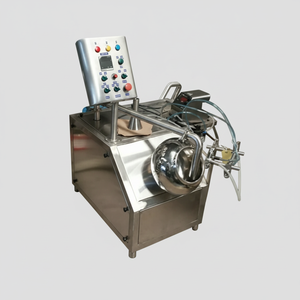 Machine de revêtement de plaquettes et de granulés en acier inoxydable Micron India 440V 12kg pour l'industrie alimentaire et chimique - Product Image 1