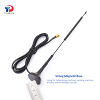 Antena WiFi de Interior y Exterior de Alta Ganancia de 15dBi, Tipo Látigo, de Cobre, Zigbee 2.4G, para Comunicación