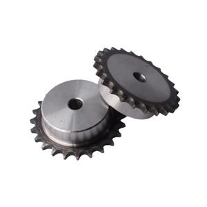 Pignon à une rangée en acier 45, 12A, 16-25 dents, non <span class=keywords><strong>standard</strong></span>, engrenage de chaîne personnalisé - Product Image 1