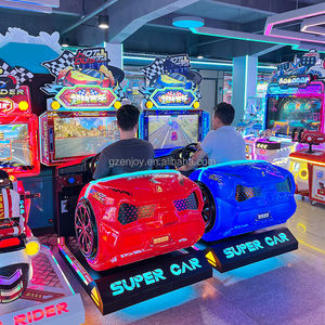 Simulateur de conduite pour enfants, <span class=keywords><strong>voiture</strong></span> électrique à monnayeur, machine de <span class=keywords><strong>jeu</strong></span> d'arcade intérieure pour centres de jeux - Product Image 3