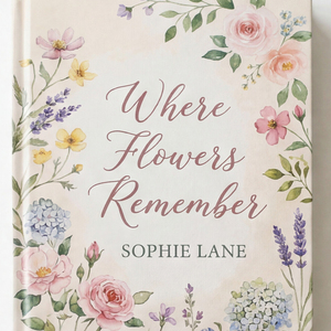 Libro Estético de Tapa Dura Personalizado, "<span class=keywords><strong>Donde</strong></span> las Flores Recuerdan" de Sophie Lane, Libro Decorativo con Cubierta Floral para Decoración del Hogar y Regalo - Product Image 5