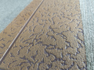 Trang trí kim loại siding Bảng điều khiển, đá gỗ hạt bên ngoài bức tường Ốp cho biệt thự xây dựng thương mại - Product Image 3