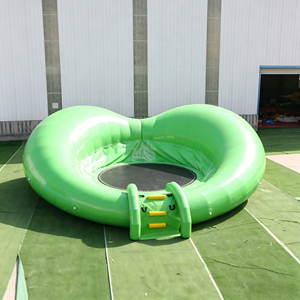 Trampoline gonflable en forme <span class=keywords><strong>de</strong></span> cœur, trampoline gonflable en PVC commercial pour la <span class=keywords><strong>location</strong></span> d'événements aquatiques et terrestres - Product Image 2